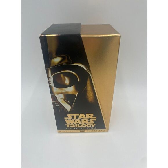 Vintage Star Wars Trilogy Special Edition Collectors VHS Box Set - Picture 1 of 6